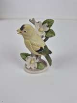 Porcelain Goldfinch Bird Figurine - Image 2