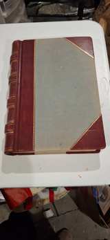 Antique Leather Bound Book - Image 2
