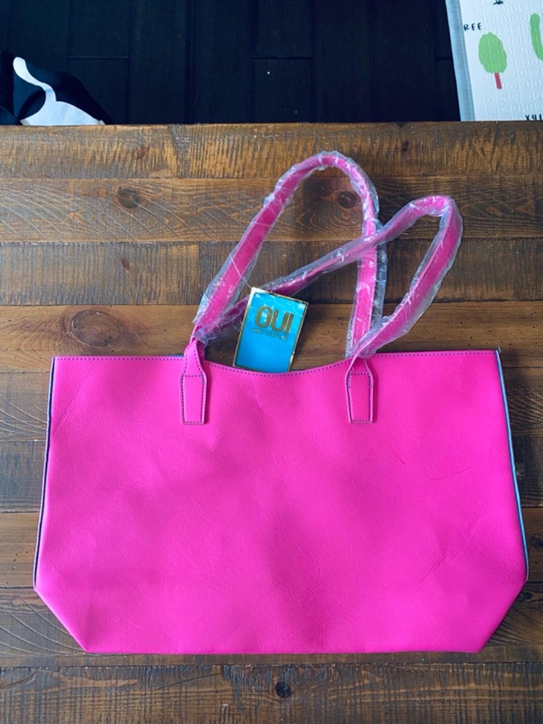 Juicy Couture Pink Large Shopper Tote Bag