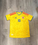 Adidas Colombia 2024 Home Jersey James Rodriguez #10 - Image 1