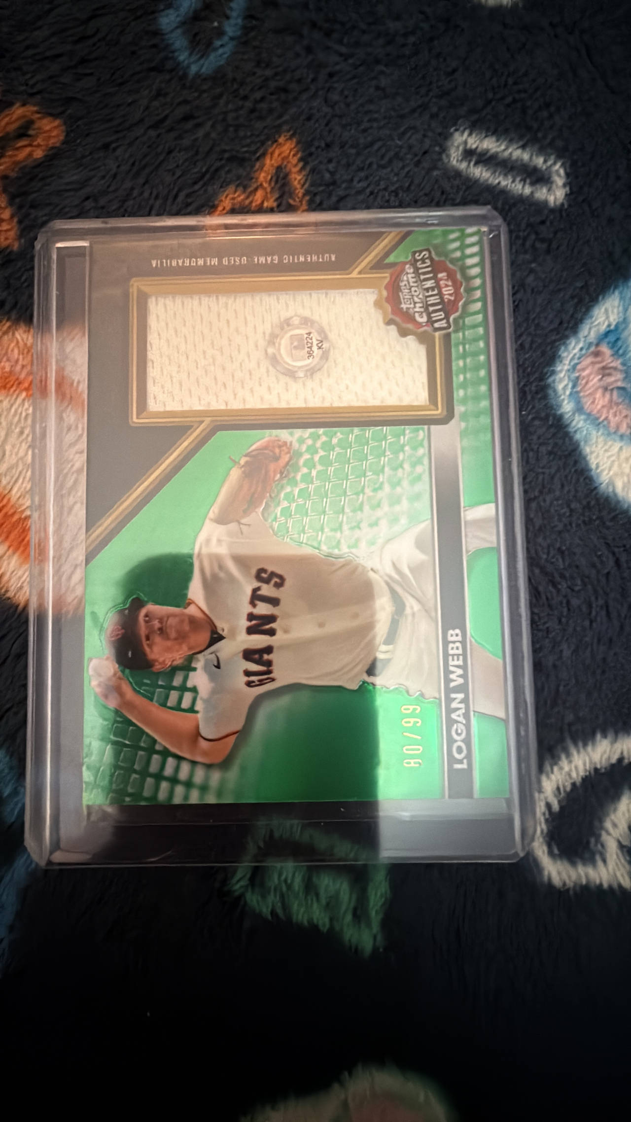 Logan Webb Baseball Card
