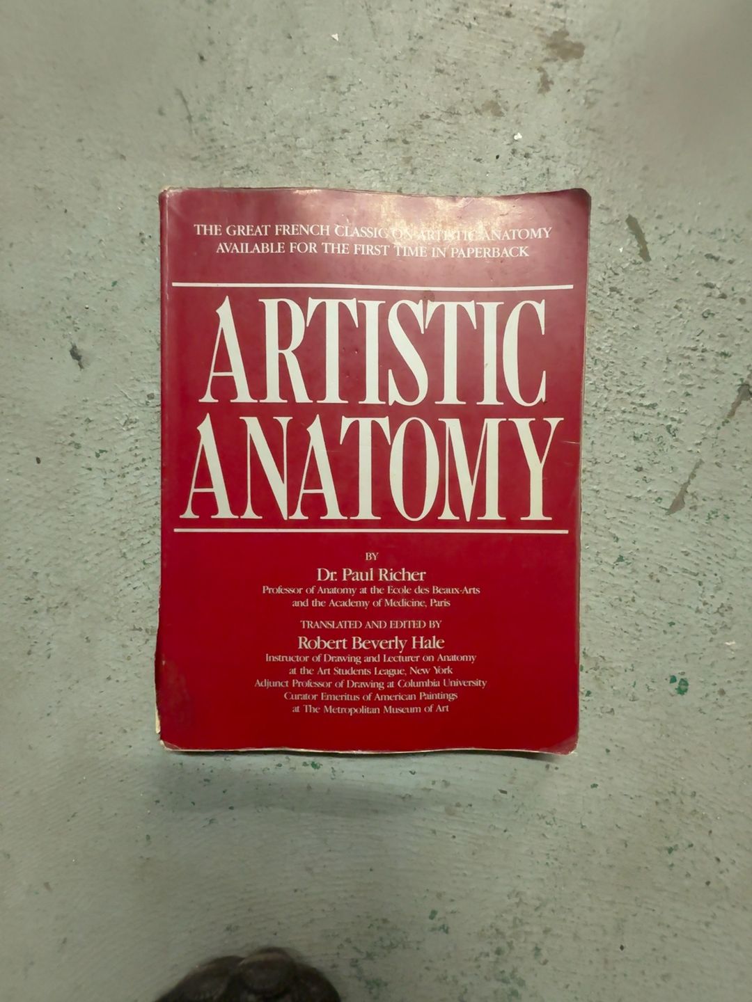 Artistic Anatomy by Paul Richer (Paperback)