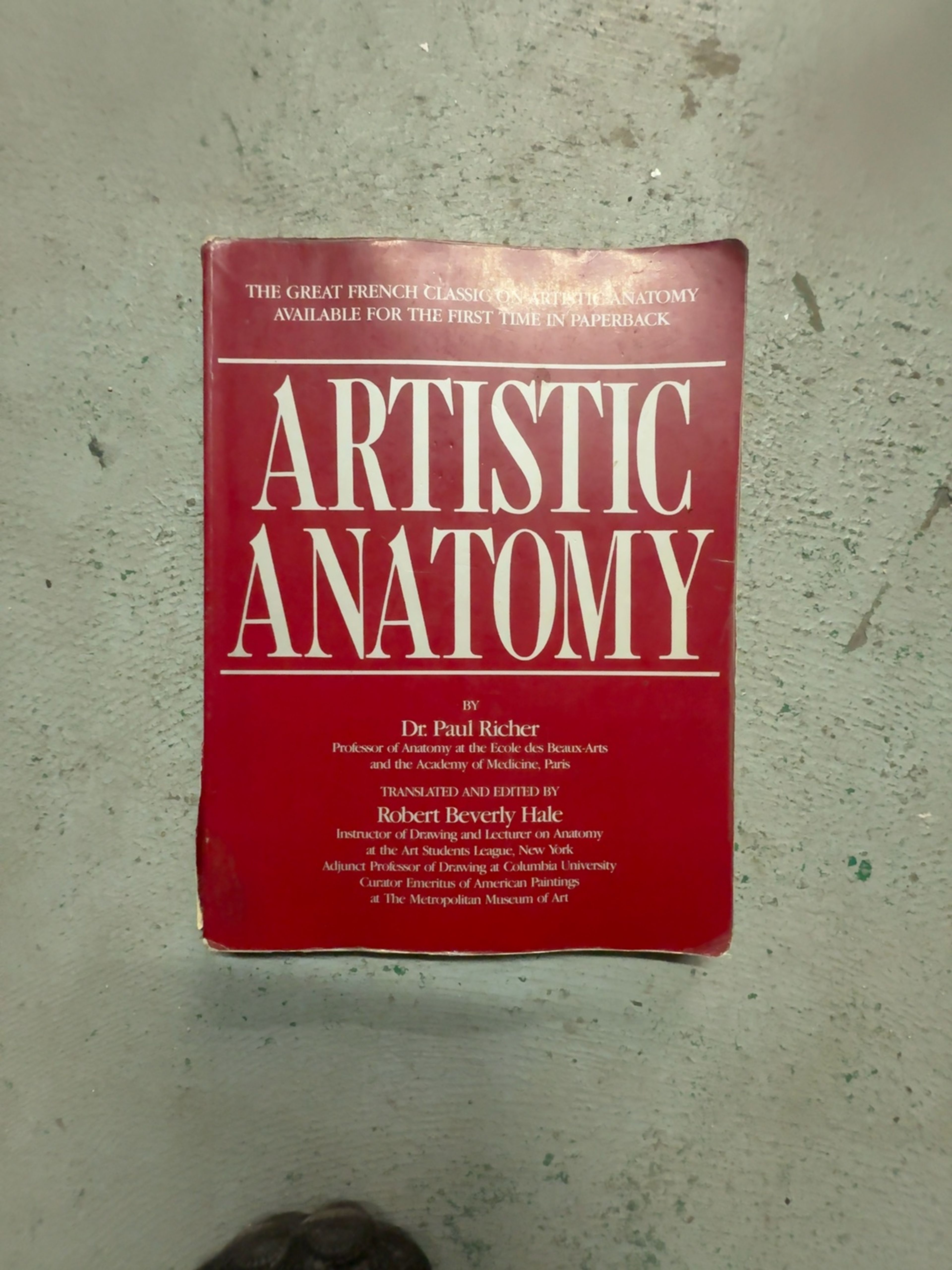 Artistic Anatomy by Paul Richer (Paperback)