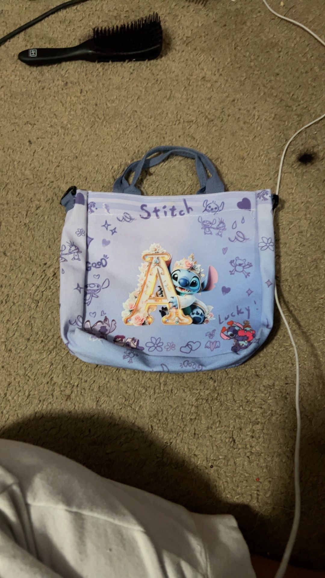 Disney Stitch Crossbody Messenger Bag