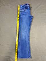 Levi’s 715 Girls Bootcut Jeans Size 12 Reg W28 L26 Thick Stitch Flap Pocket - Image 8
