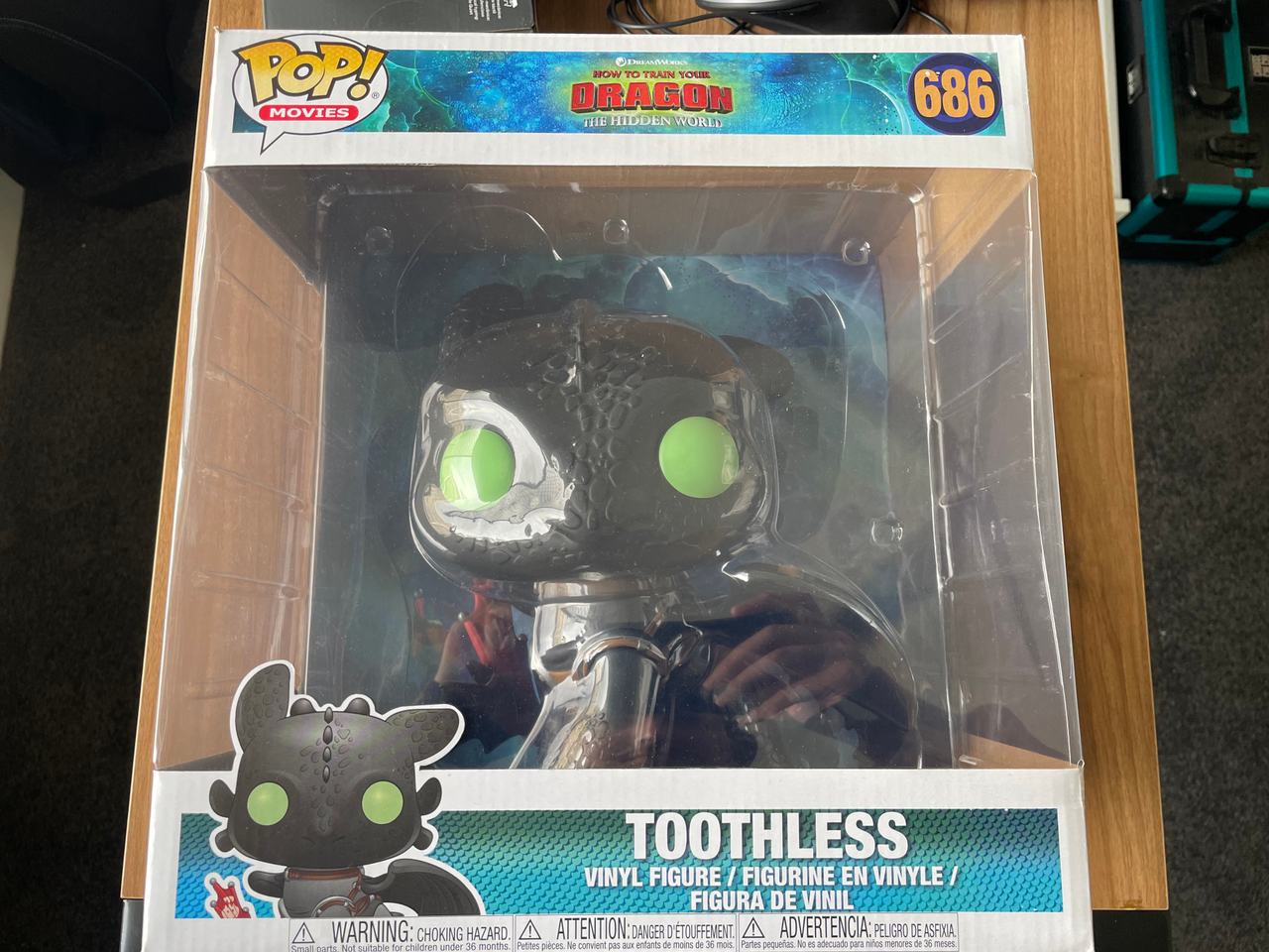 Funko Pop! Movies: How to Train Your Dragon - Toothless (10-Inch)