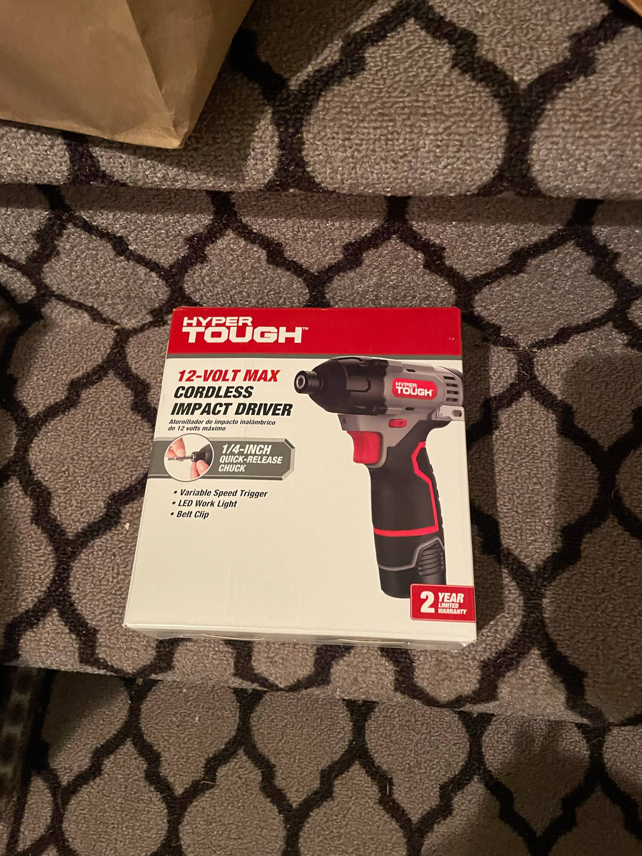 Hyper Tough 12-Volt Max Cordless Impact Driver
