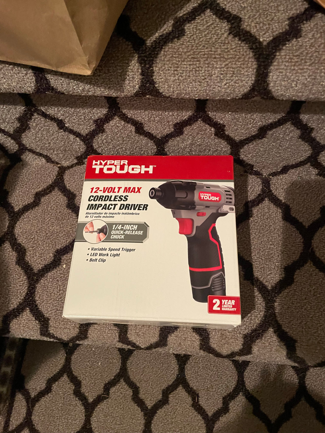 Hyper Tough 12-Volt Max Cordless Impact Driver