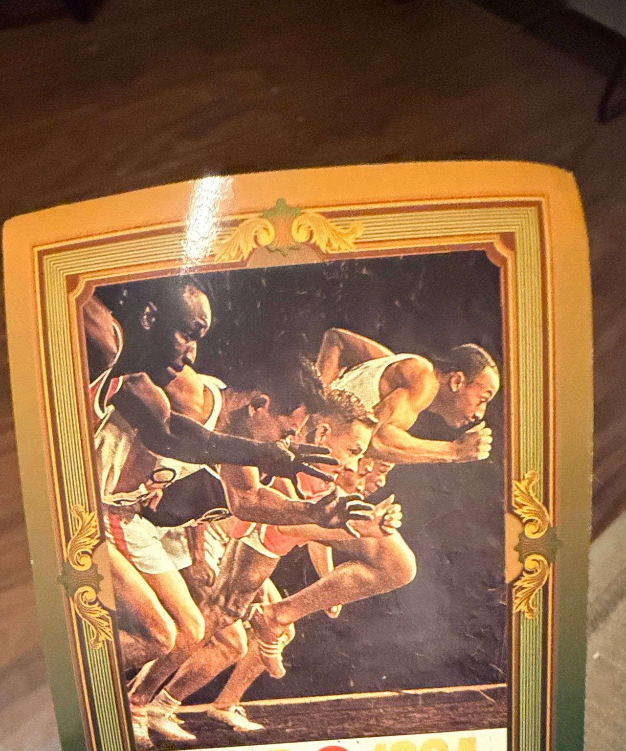 1984 Topps Olympic Track & Field Card
