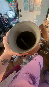 Decorative Metal Milk Can Vase - Image 4