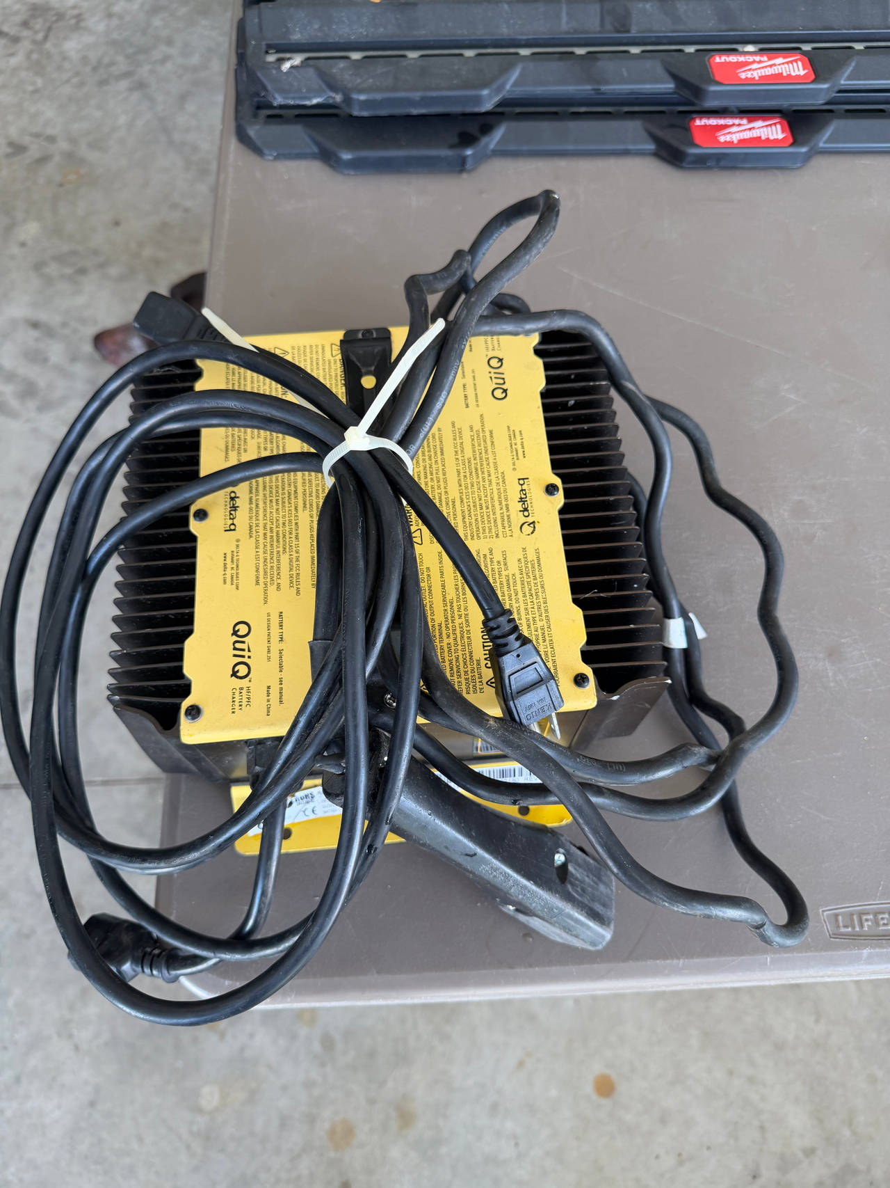 Delta-Q QuiQ 48V 18A Battery Charger 913-4810-E3B