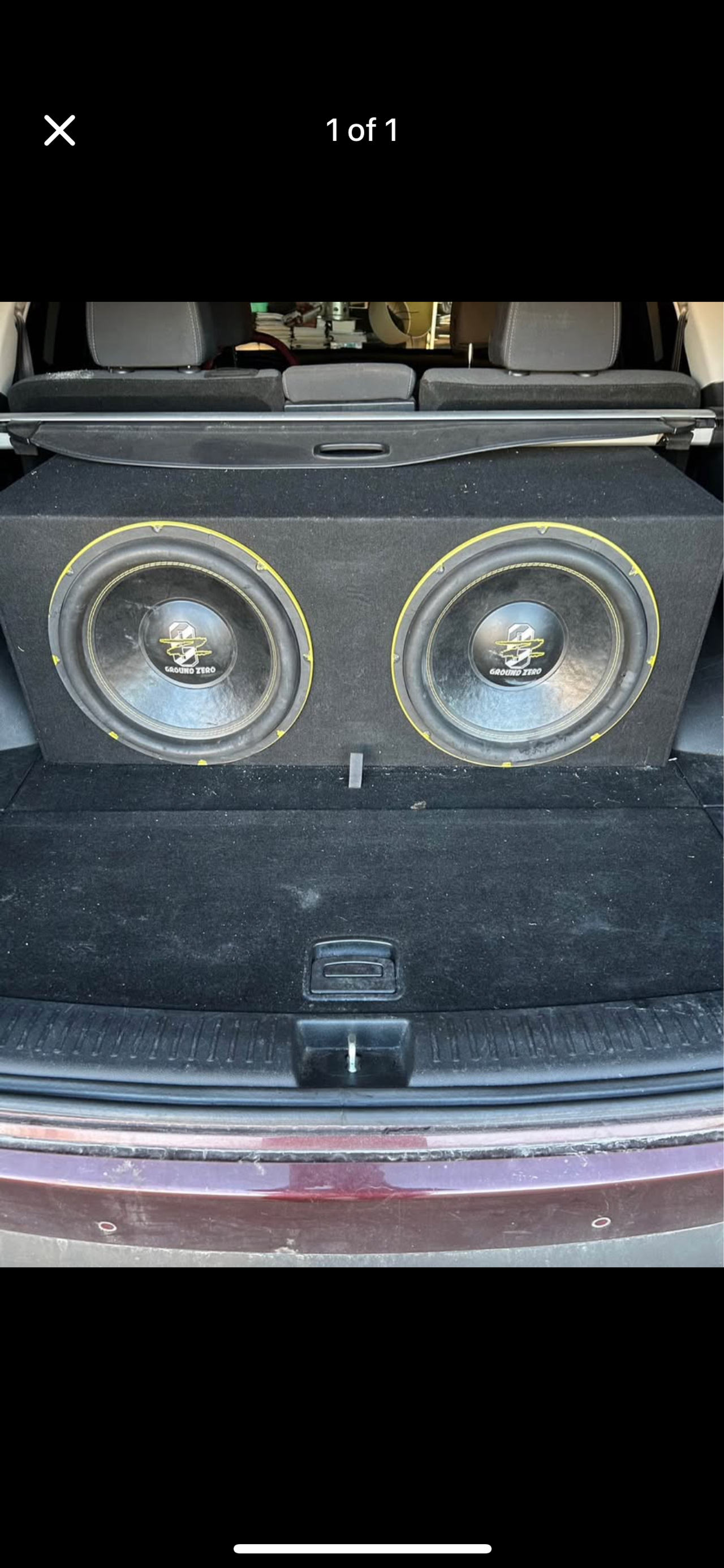 Ground Zero 15 inch, GZHW.38SPL-Green, 1500w RMS/3500w Peak