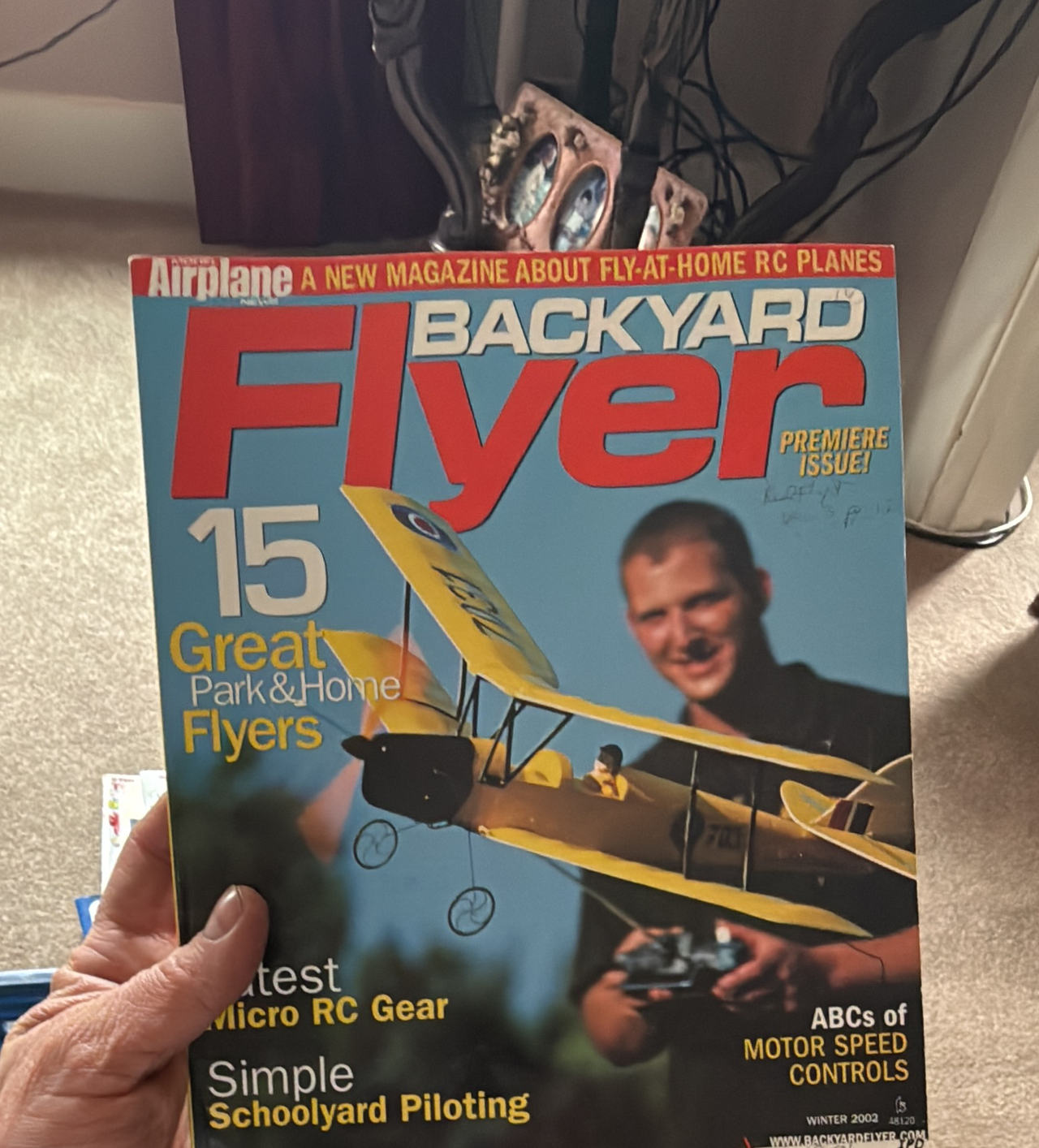 Backyard Flyer Magazine Premiere Issue Winter 2002
