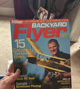 Backyard Flyer Magazine Premiere Issue Winter 2002 - Image 1