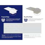 Satori La Marca Nero Venato 12-in x 24-in Honed Porcelain Floor and Wall Tile - Image 4