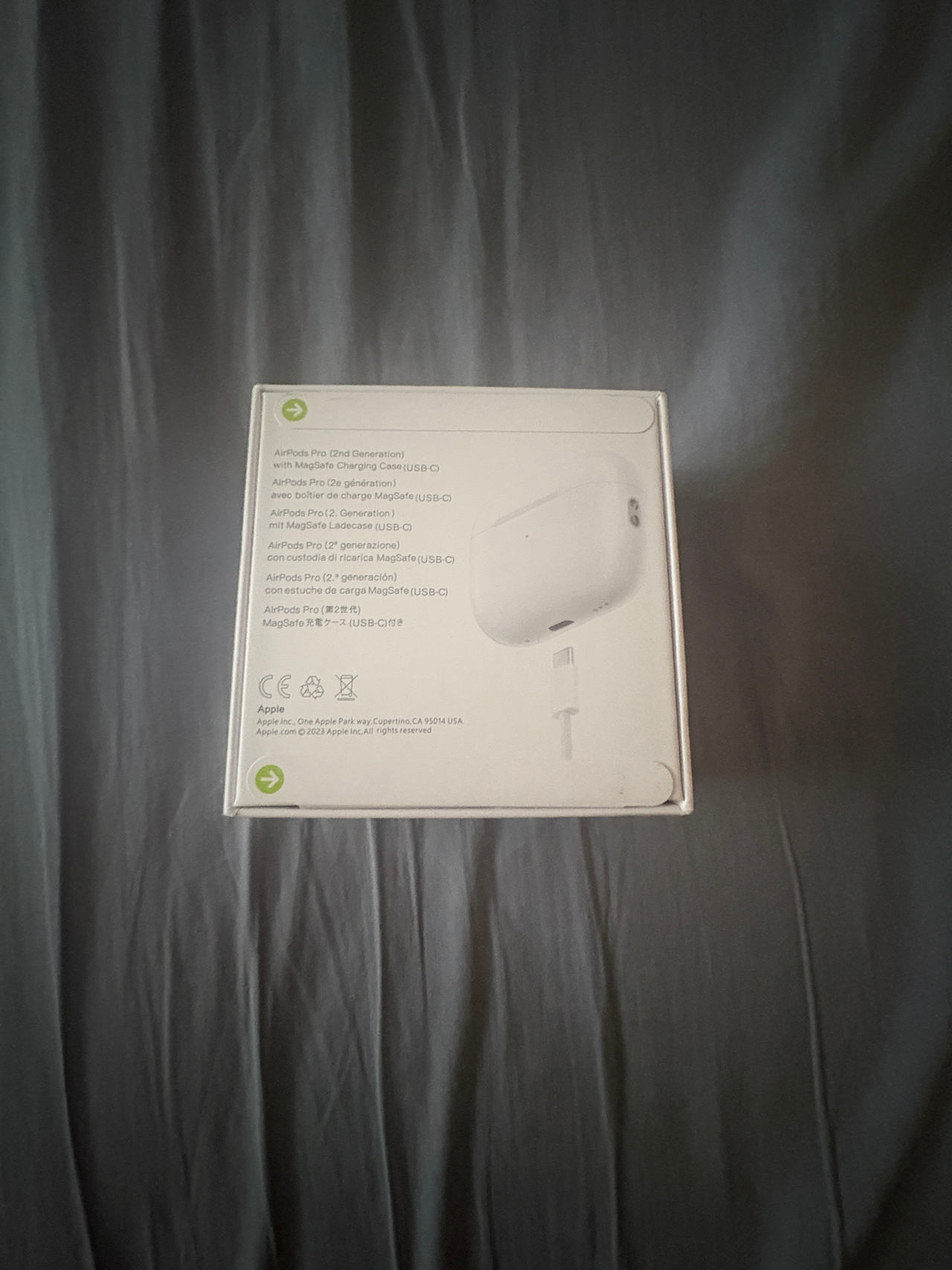 Apple AirPods Pro (2nd Generation) with MagSafe Charging Case (USB-C)