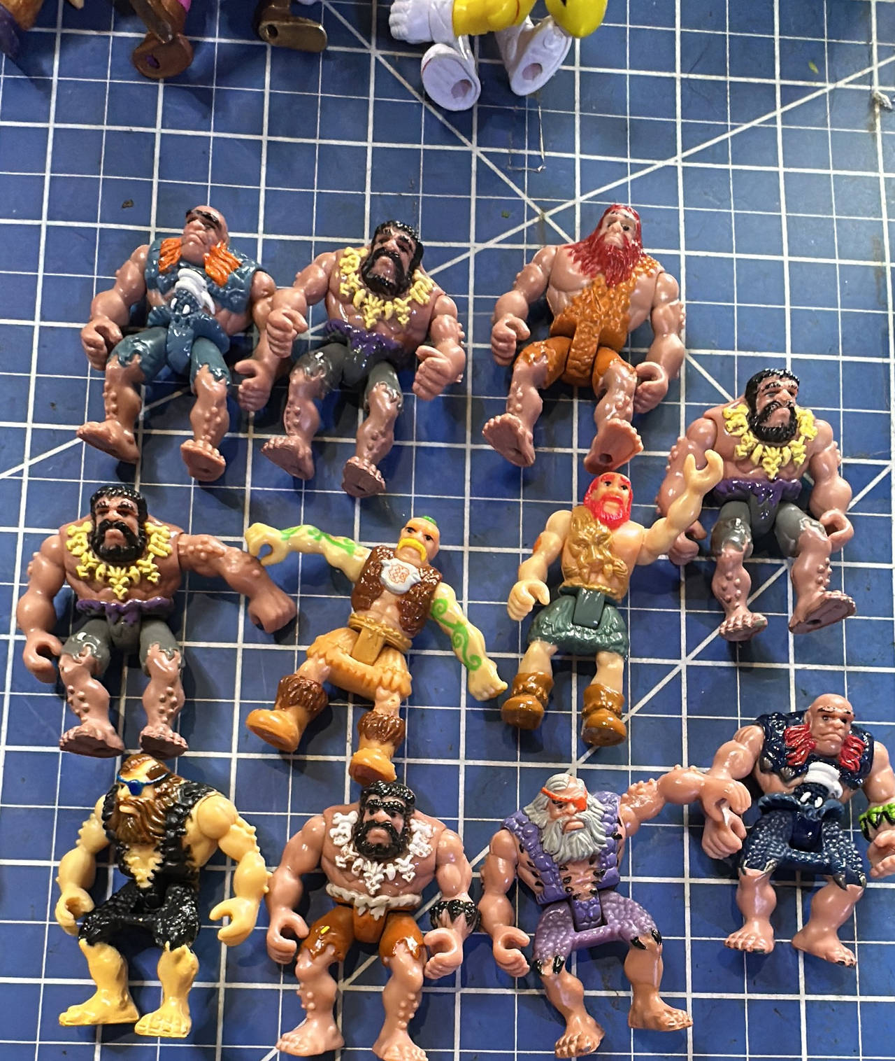 imaginenext vintage PIRATE  poseable action figure bundle. 11pcs. 215