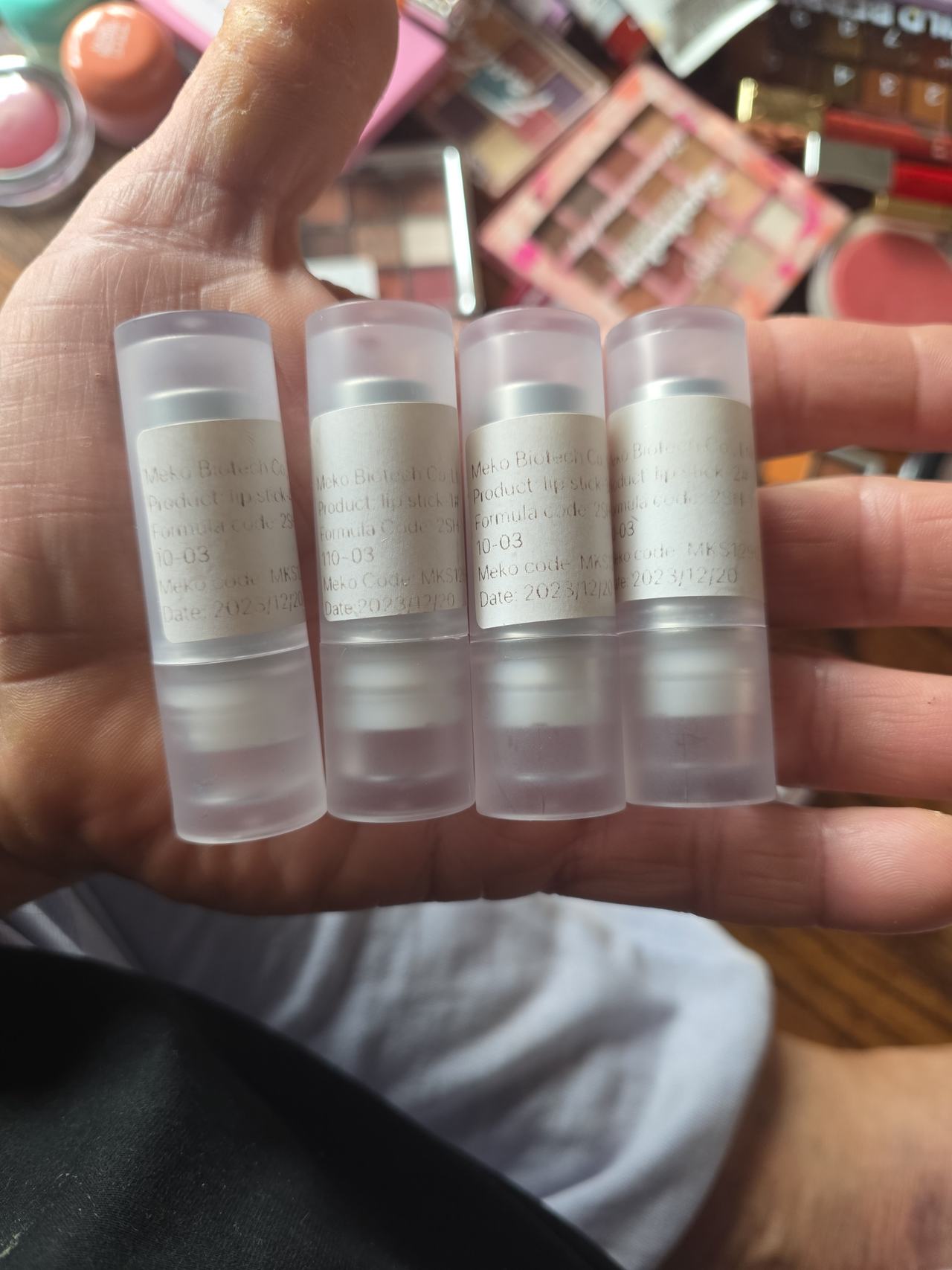 Meko Biotech Lipstick Samples