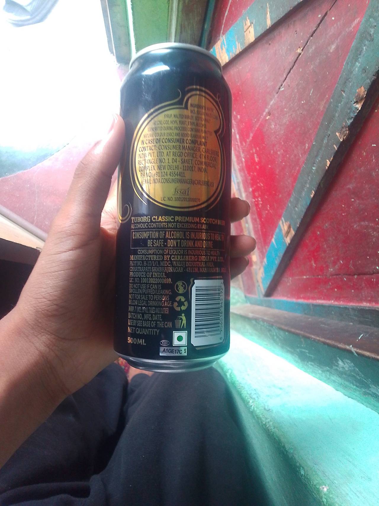 Tuborg Classic Premium Scotch Beer 500ml Can