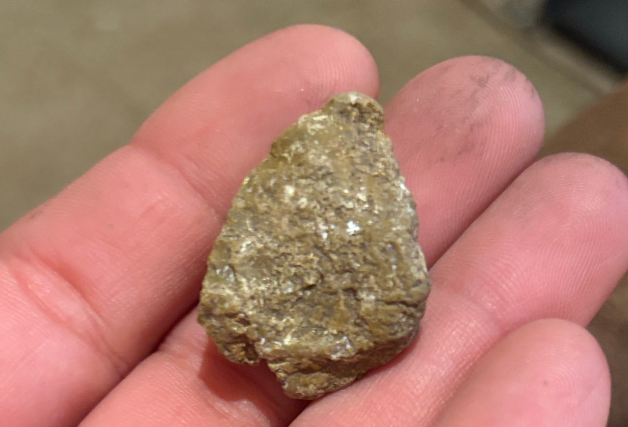 Native American Stone Arrowhead Artifact