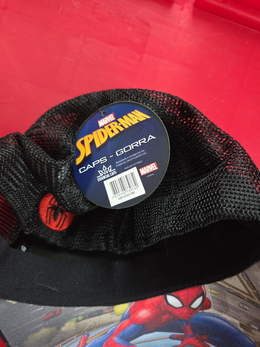 Marvel Spider-Man With Great Power Trucker Hat