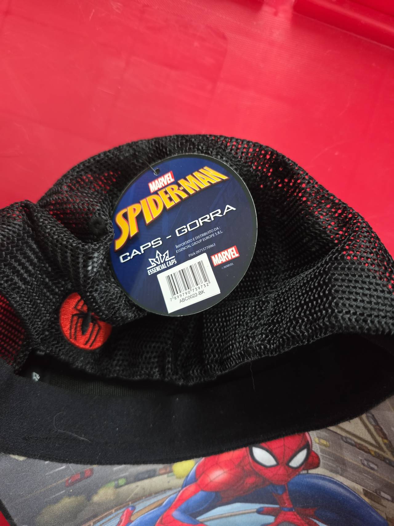 Marvel Spider-Man With Great Power Trucker Hat