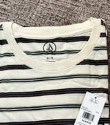 Volcom Sylvan Crew SS Striped T-Shirt new with tags xl - Image 1