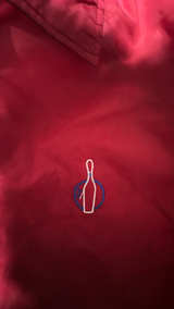Vintage Bowling Jacket Auburn Sportswear - Image 3