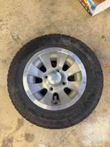 EZGO 10" Machined Aluminum Golf Cart Wheels and Tires - Image 3