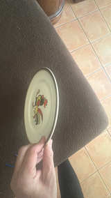 Metlox Poppytrail Red Rooster 10" Dinner Plate - Image 3