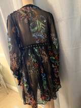 Farm Rio Black Tropical Tapestry Mini Dress - Image 5
