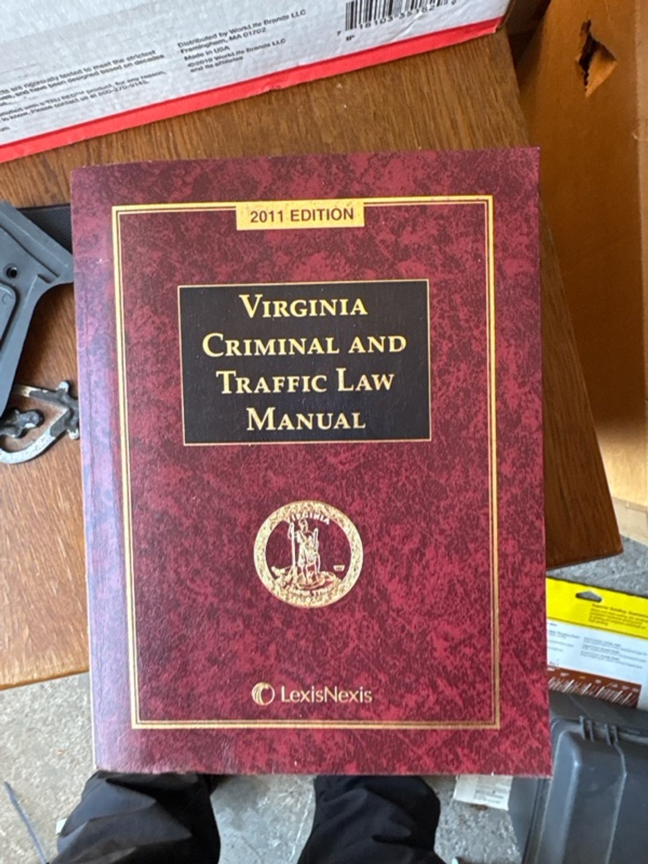 LexisNexis Virginia Criminal and Traffic Law Manual