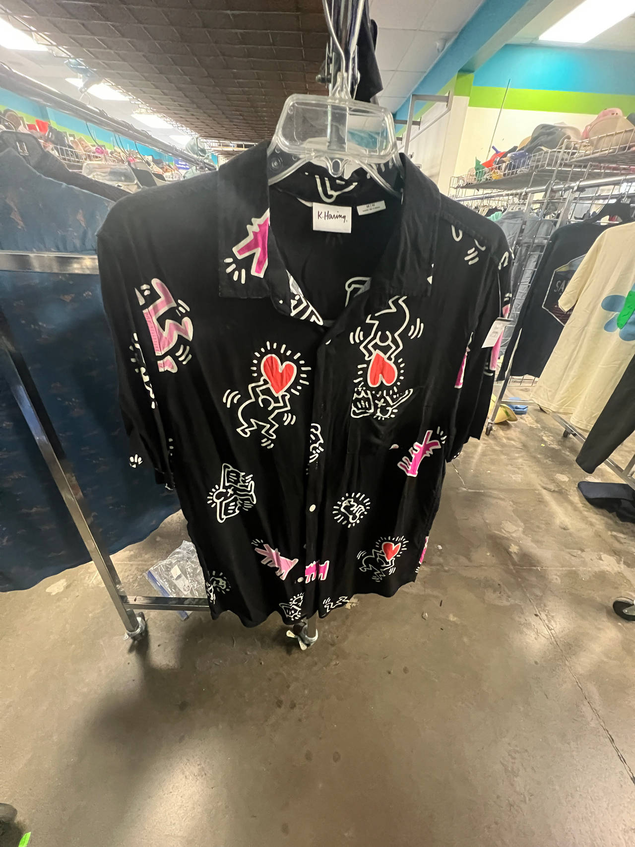Keith Haring Button-Up Shirt