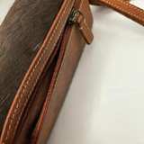 Myra Bag Hairon Leather Wristlet Clutch - Image 1