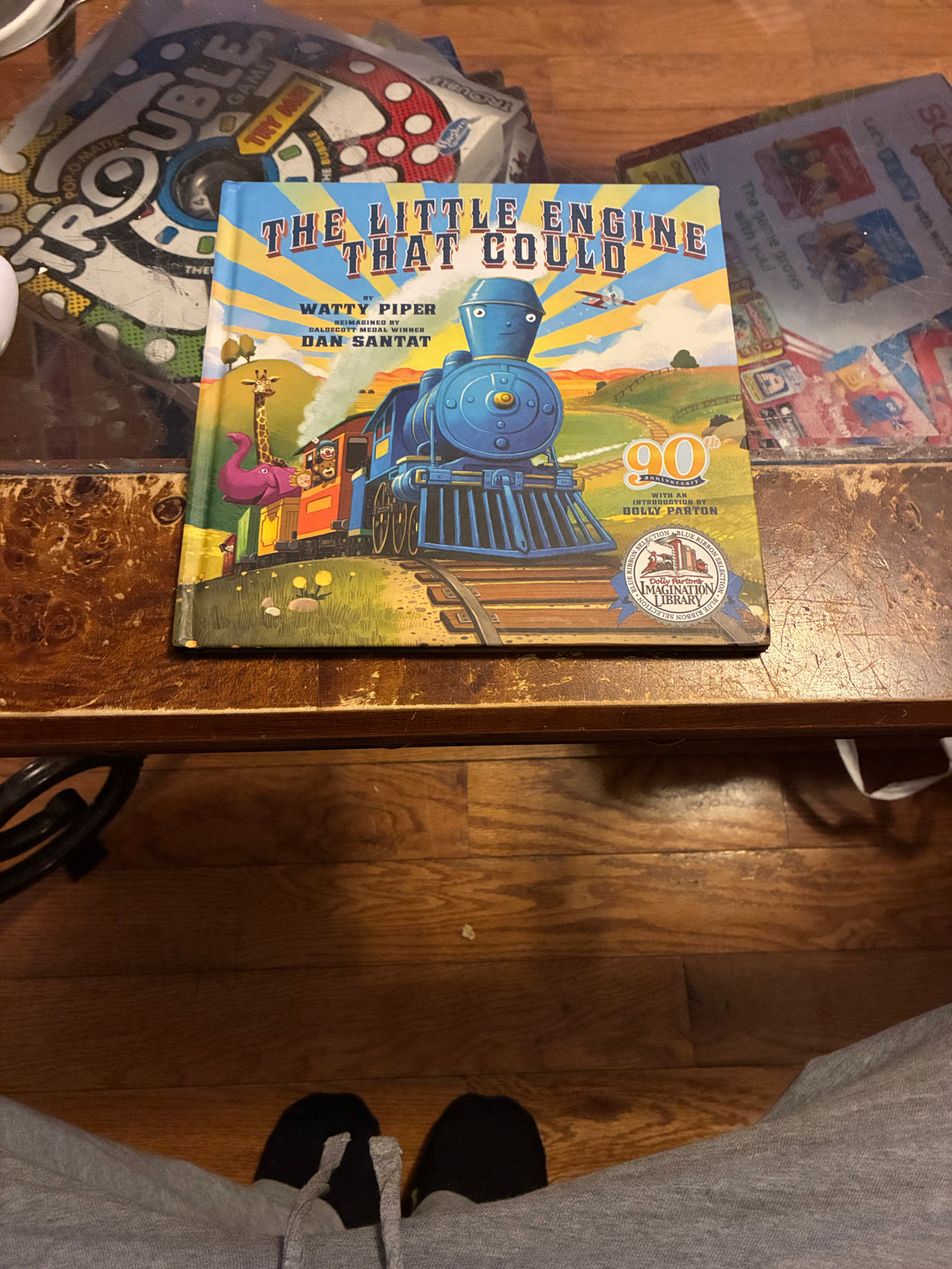 The Little Engine That Could (90th Anniversary Edition) by Watty Piper, Illustrated by Dan Santat
