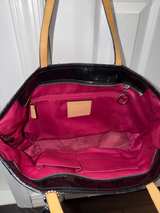 Coach Poppy Quilted Patent Leather Tote - Image 5