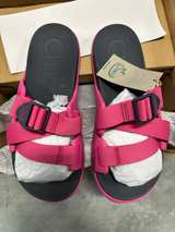 Chaco Chillos Slide Sandal Magenta - Image 1