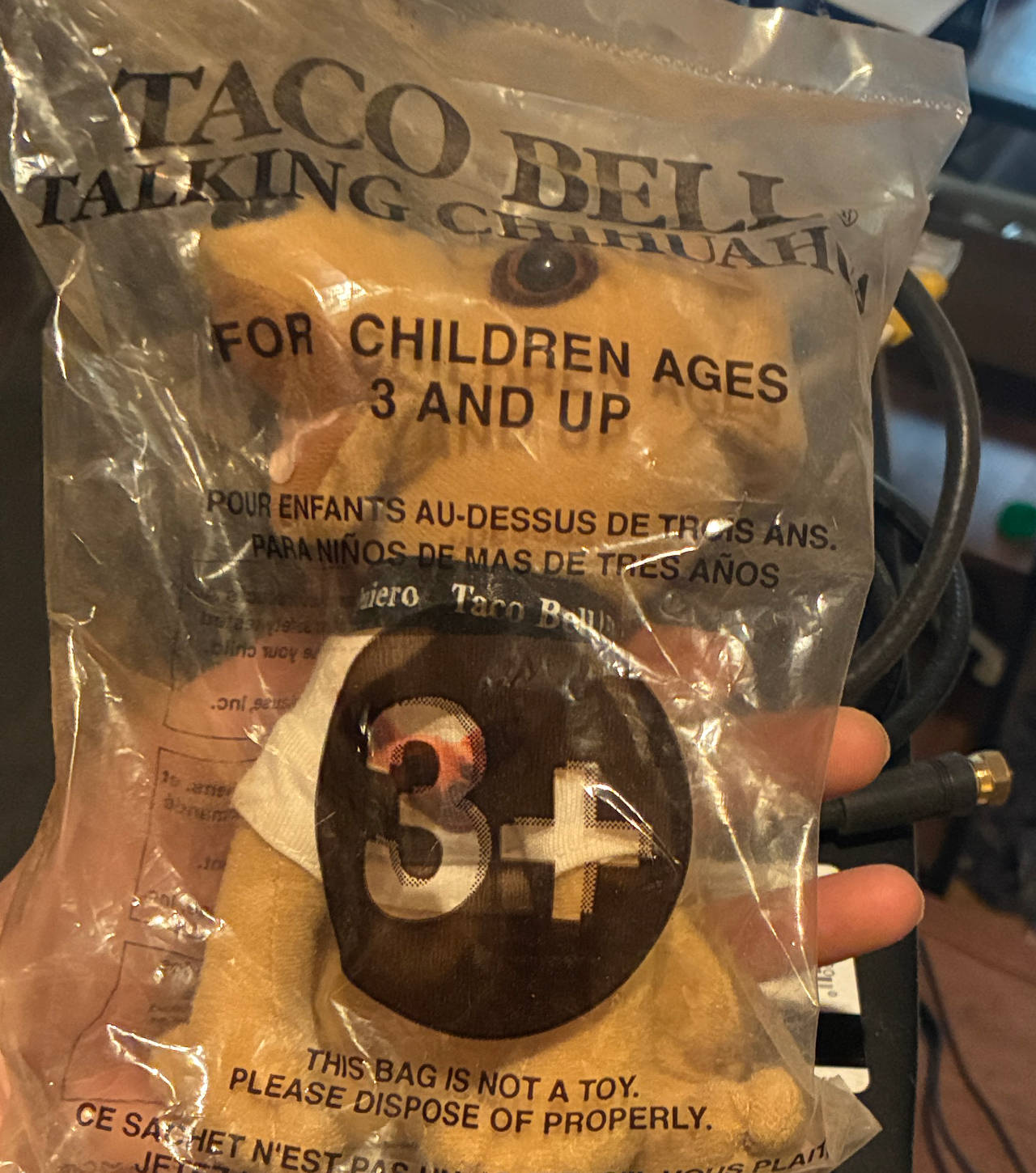 Taco Bell Talking Chihuahua Plush Toy