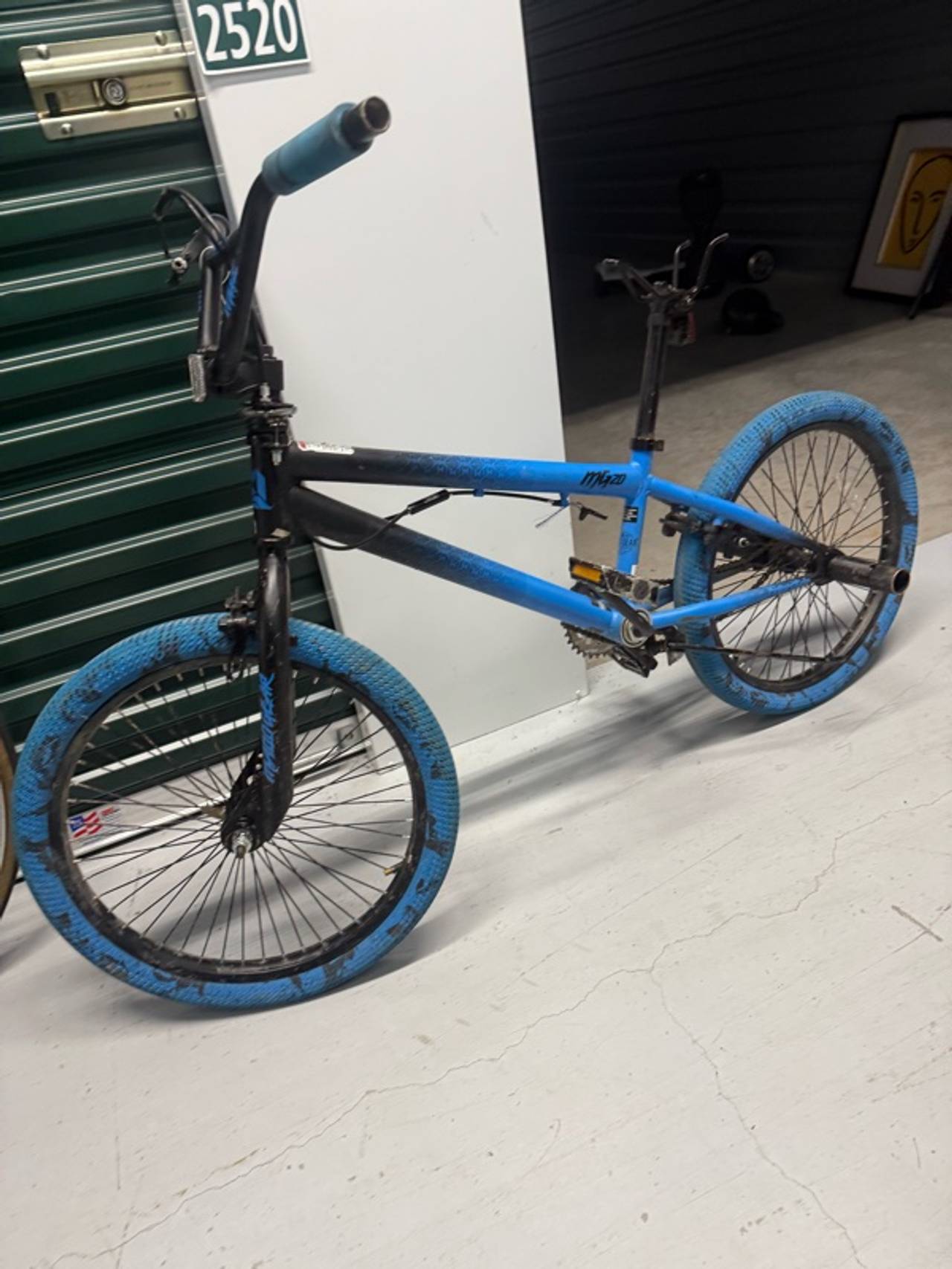 Madd Gear 20-inch Blue BMX Bike for Kids