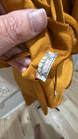 Free People What I Want Mini Dress Gold Satin - Image 3
