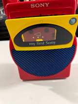 Sony My First Sony Cassette Player Vintage Kids Red Yellow Blue For Parts/Repair - Image 7