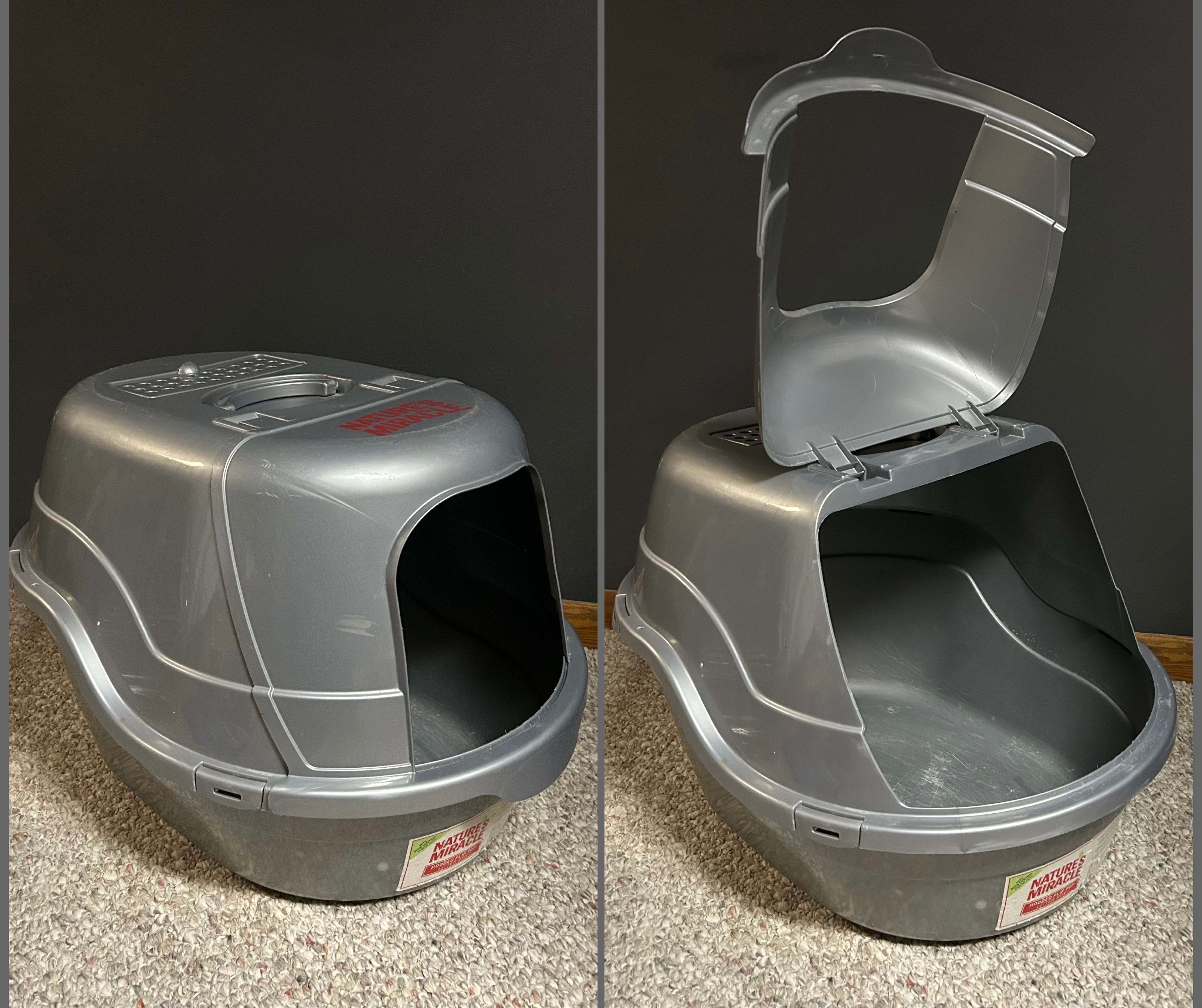 Nature's Miracle Hooded Litter Box - Image 4