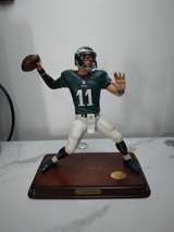 Danbury Mint Carson Wentz Philadelphia Eagles Statue - Image 2