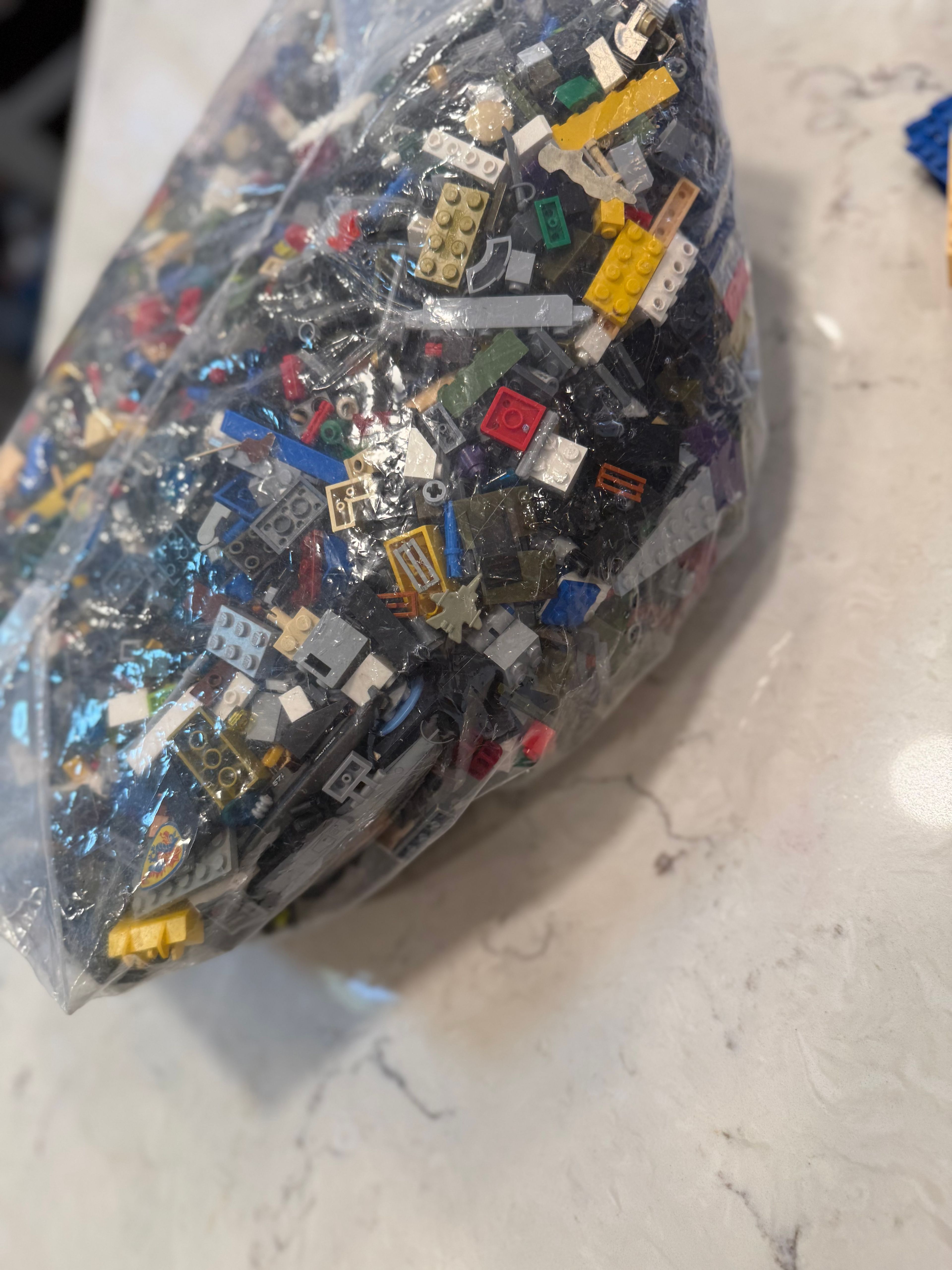 12lb Bulk Mixed LEGO and Mega Blocks Building Bricks - Image 4