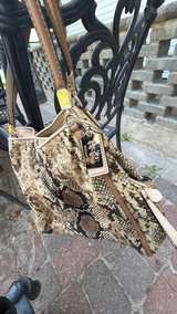Coach Python Print Leather Hobo Bag - Image 3