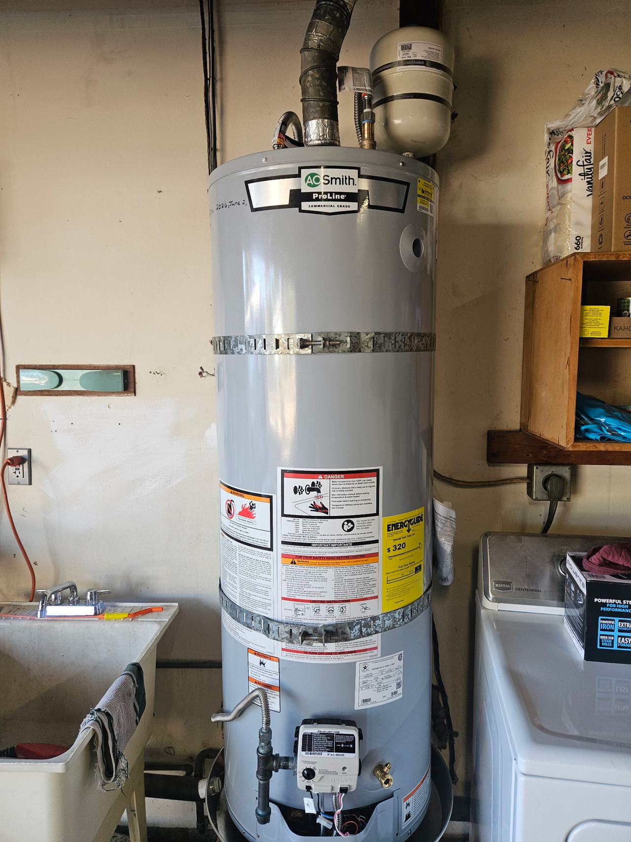Bradford White RG240T6N 40 Gallon Gas Water Heater