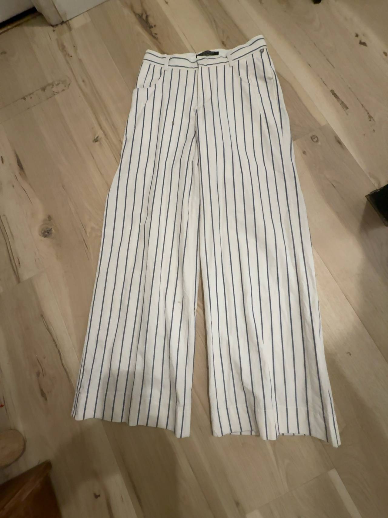 Scotch & Soda Striped Straight Leg Pants