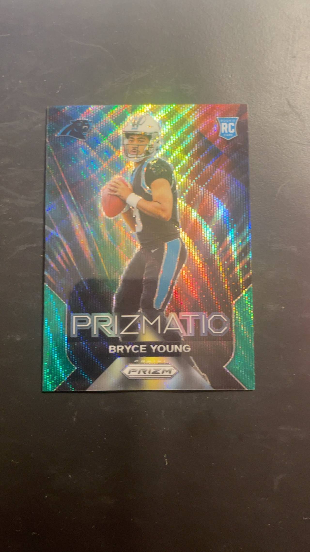 Panini Bryce Young 2023 Prizm Prizmatic Rookie Card