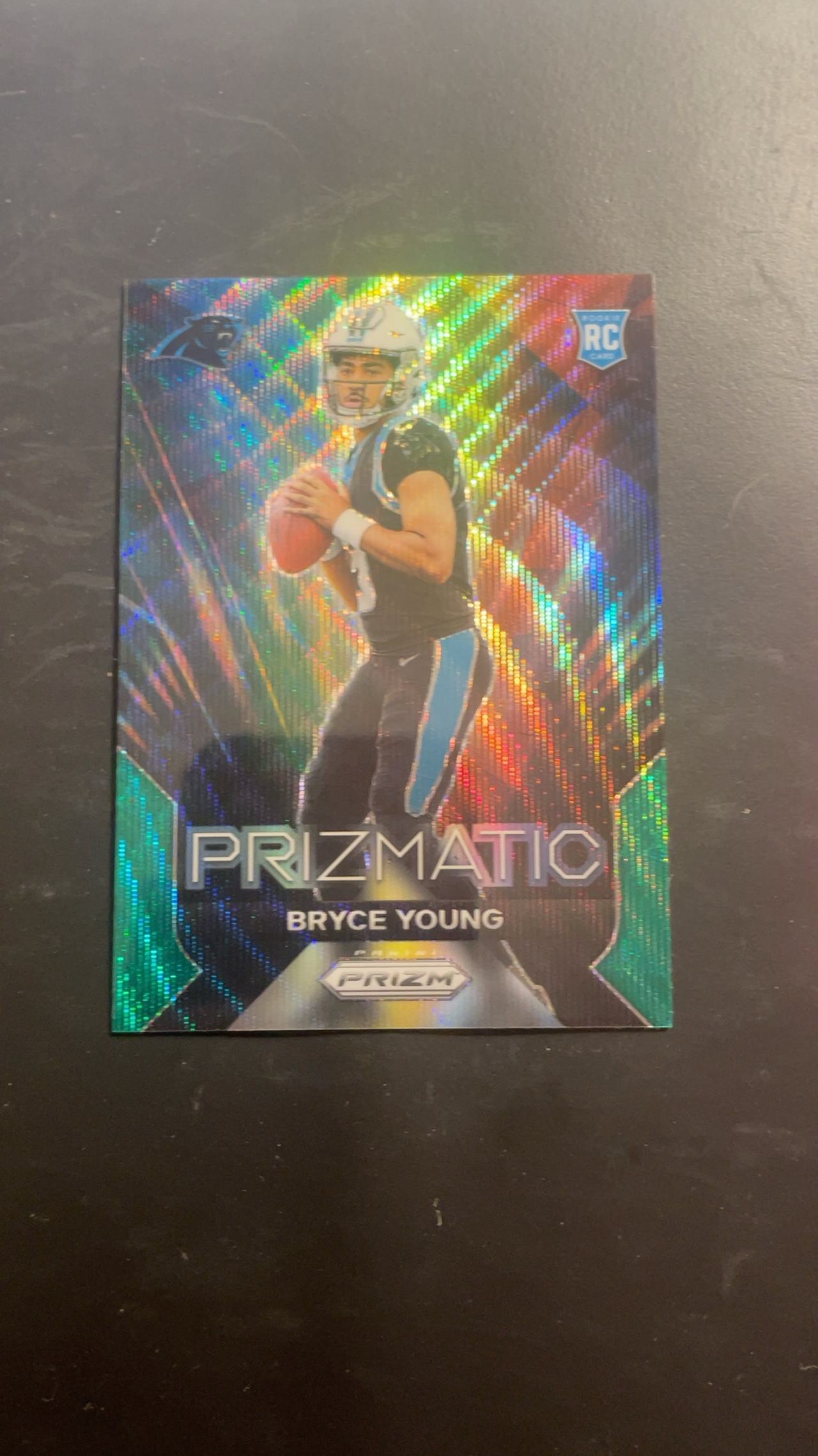 Panini Bryce Young 2023 Prizm Prizmatic Rookie Card