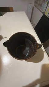 Vintage Hammered Copper Pitcher - Image 2